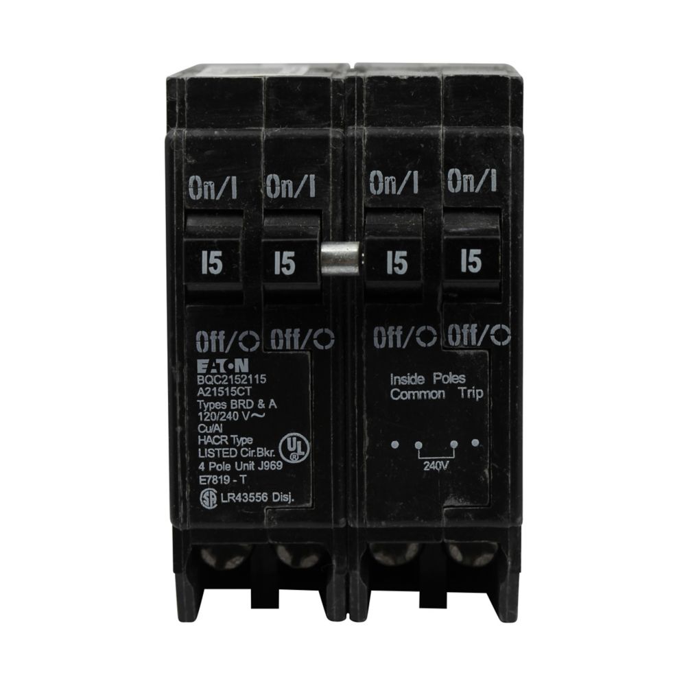 BQC215215 - Eaton - Quad Circuit Breaker