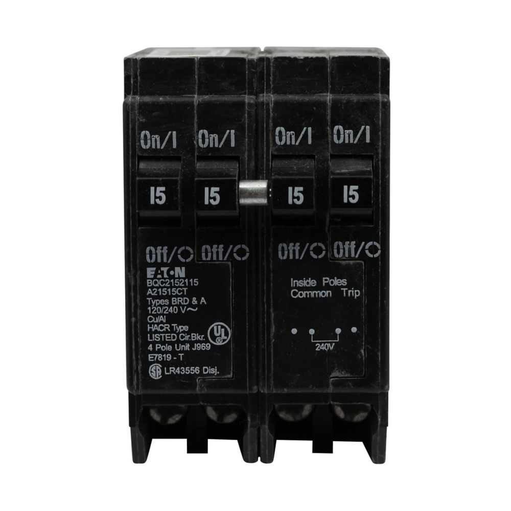 BQC215240 - Eaton - Quad Circuit Breaker