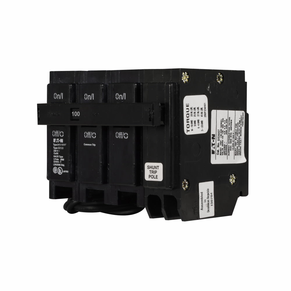 BR3100ST - Eaton - 100 Amp Molded Case Circuit Breaker