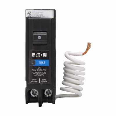BRN115DF - Eaton Cutler-Hammer 15 Amp 1 Pole 120 Volt Plug-In Molded Case Circuit Breaker