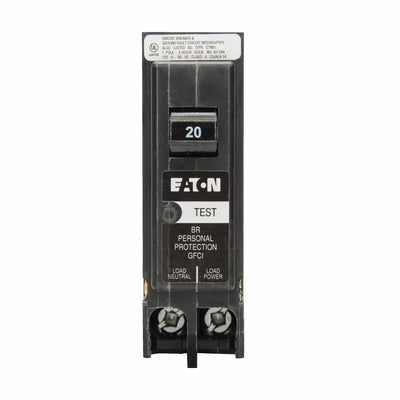 BRP120GF - Eaton Cutler-Hammer 20 Amp 1 Pole 120 Volt Plug-In Molded Case Circuit Breaker