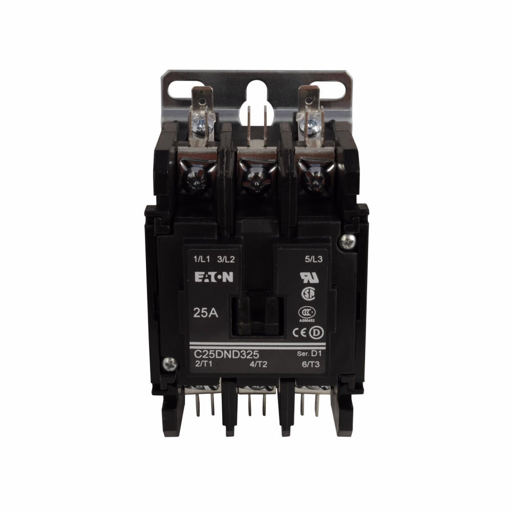 C25DNB350A - Eaton Cutler-Hammer 50 Amp 3 Pole 600 Volt Magnetic Contactor