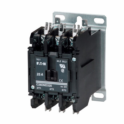 C25DND225A-GL - Eaton Cutler-Hammer 25 Amp 2 Pole 600 Volt Magnetic Contactor