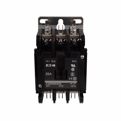 C25DND315T - Eaton Cutler-Hammer 15 Amp 3 Pole 600 Volt Magnetic Contactor