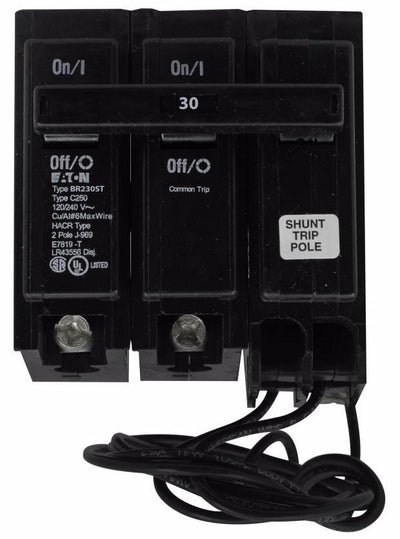 BR230ST - Eaton Cutler-Hammer 30 Amp 2 Pole 240 Volt Molded Case Circuit Breakers