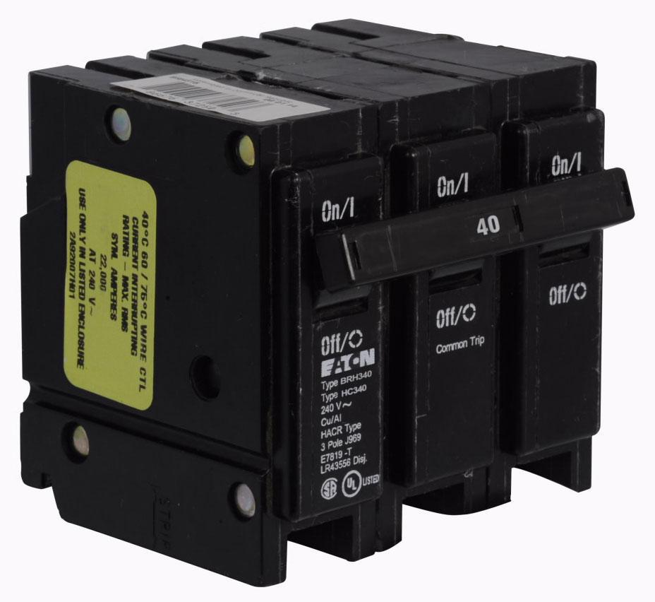 BRH340 - Eaton - 40 Amp Molded Case Circuit Breakers