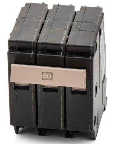 CH380 - Eaton Cutler-Hammer 80 Amp 3 Pole 240 Volt Molded Case Circuit Breaker