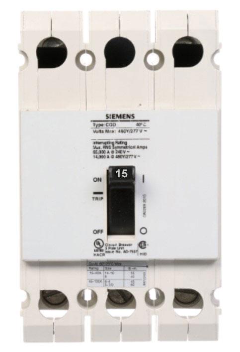 CQD315 - Siemens - Molded Case Circuit Breaker
