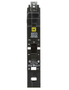 EDB14035 - Square D 35 Amp 1 Pole 277 Volt Bolt-On Molded Case Circuit Breaker