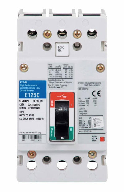 EGC3125FFG - Eaton - Molded Case Circuit Breaker