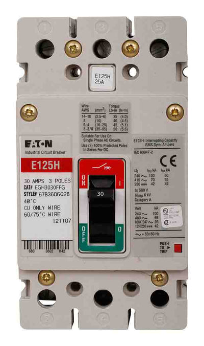 EGH3030FFG - Eaton - Molded Case Circuit Breaker