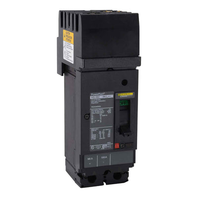 HGA260502 - Square D 50 Amp 2 Pole 600 Volt Molded Case Circuit Breaker
