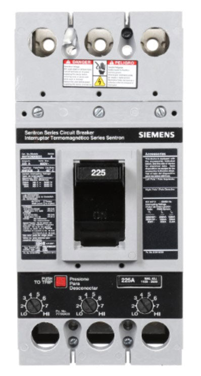 HHFXD63B225 - Siemens - Molded Case Circuit Breaker