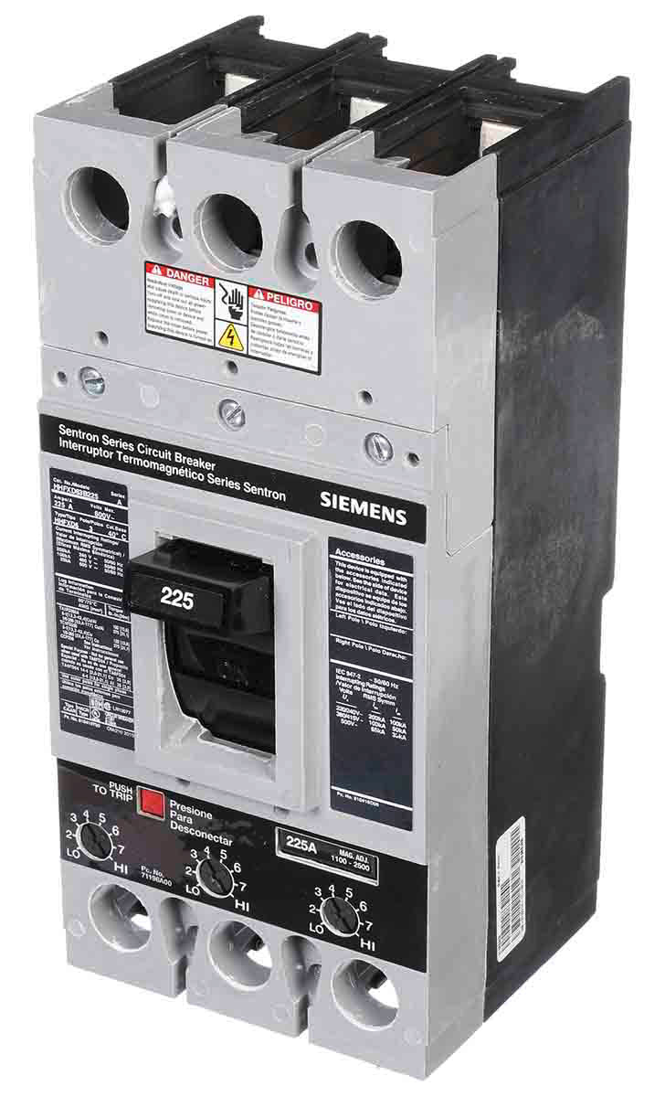 HHFXD63B225 - Siemens - Molded Case Circuit Breaker