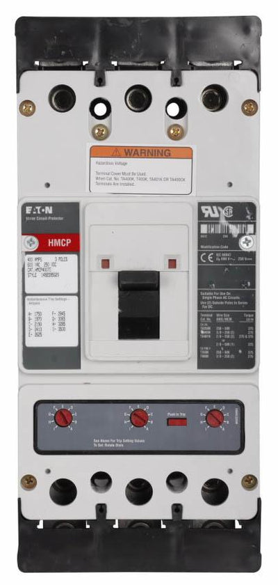 HMCP400G5W - Eaton Molded Case Circuit Breakers