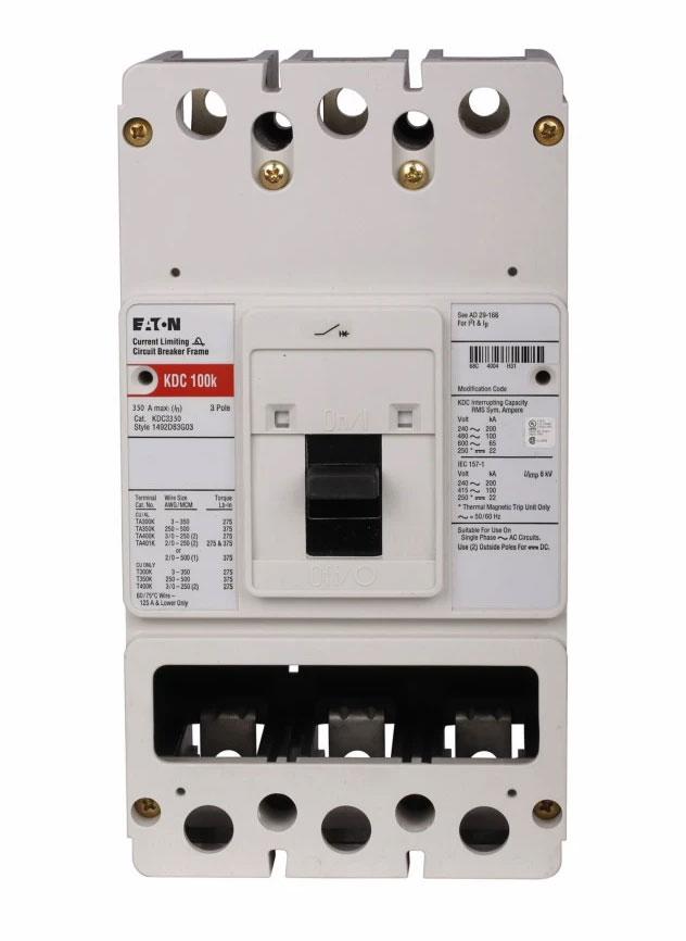 KDC3350Y - Eaton Molded Case Circuit Breakers