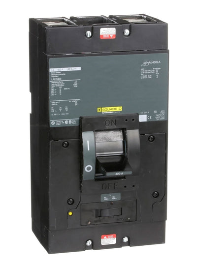 LAL26400 - Square D 400 Amp 2 Pole 600 Volt Molded Case Circuit Breaker
