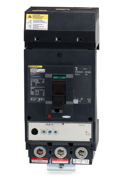 LDA36600U31X - Square D 600 Amp 3 Pole 600 Volt Molded Case Circuit Breaker