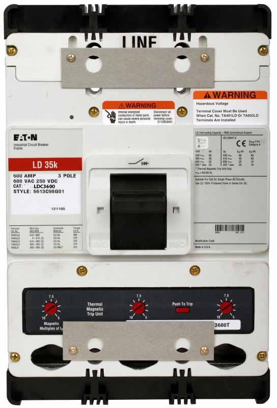 LDC3600 - Eaton - Molded Case Circuit Breaker