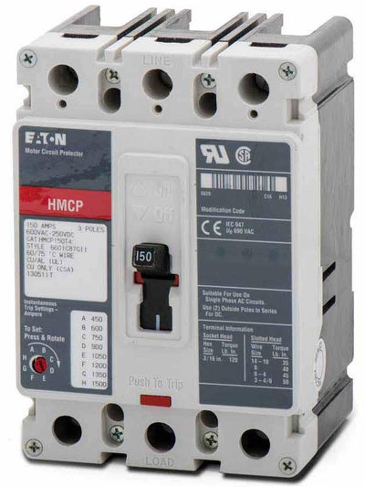 HMCP150T4Y - Eaton Molded Case Circuit Breakers