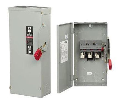 TH3365 - General Electric 400 Amp 3 Pole 600 Volt Circuit Breaker Disconnect and Safety Switches