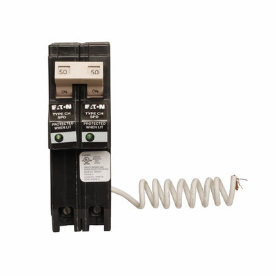 CH250SUR - Eaton Cutler-Hammer 50 Amp 2 Pole 240 Volt Plug-In Molded Case Circuit Breaker