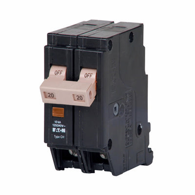 CHF220ST - Eaton Cutler-Hammer 20 Amp 2 Pole 240 Volt Plug-In Molded Case Circuit Breaker