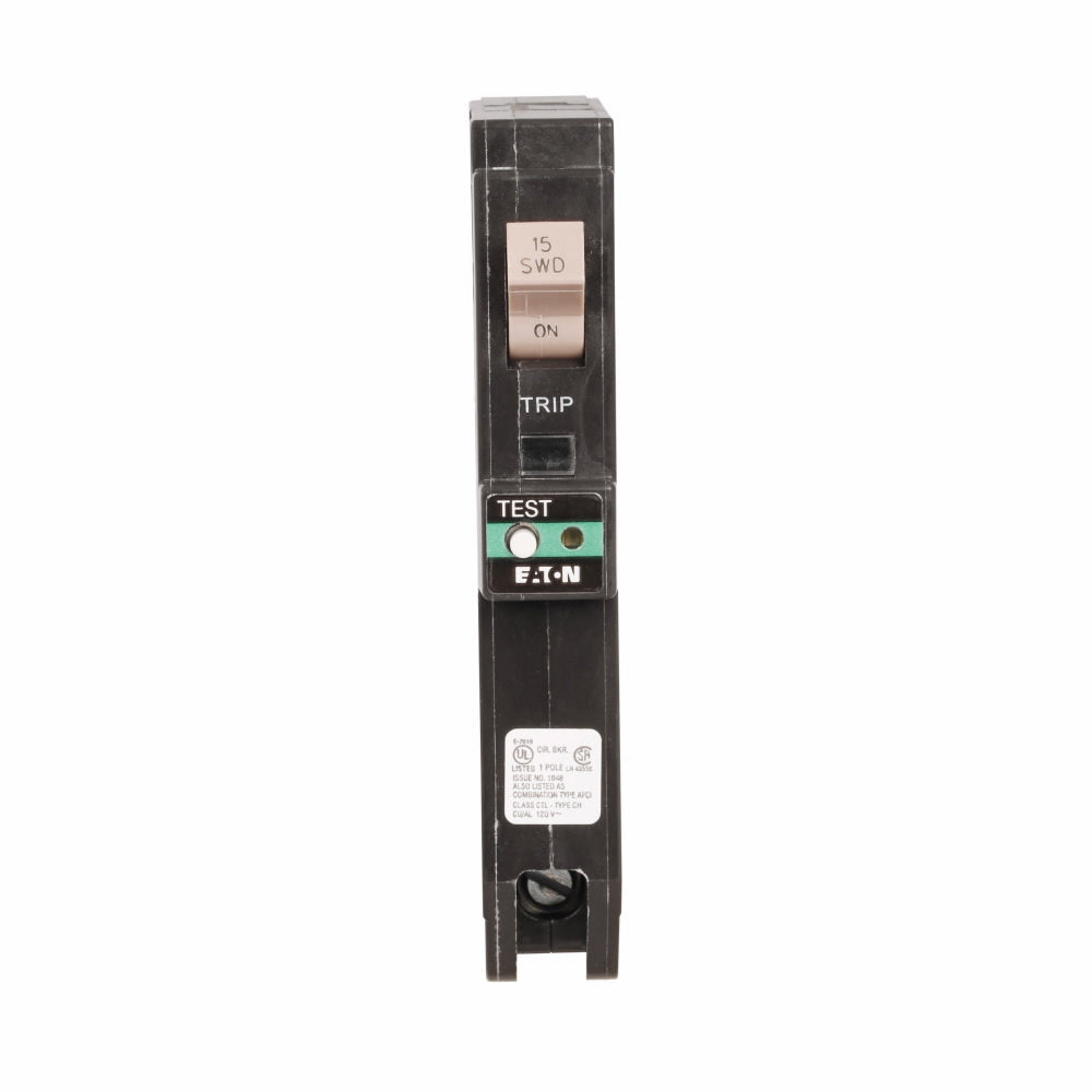 CHFCAF115PN - Eaton Cutler-Hammer 15 Amp 1 Pole 120 Volt Plug-In Molded Case Circuit Breaker