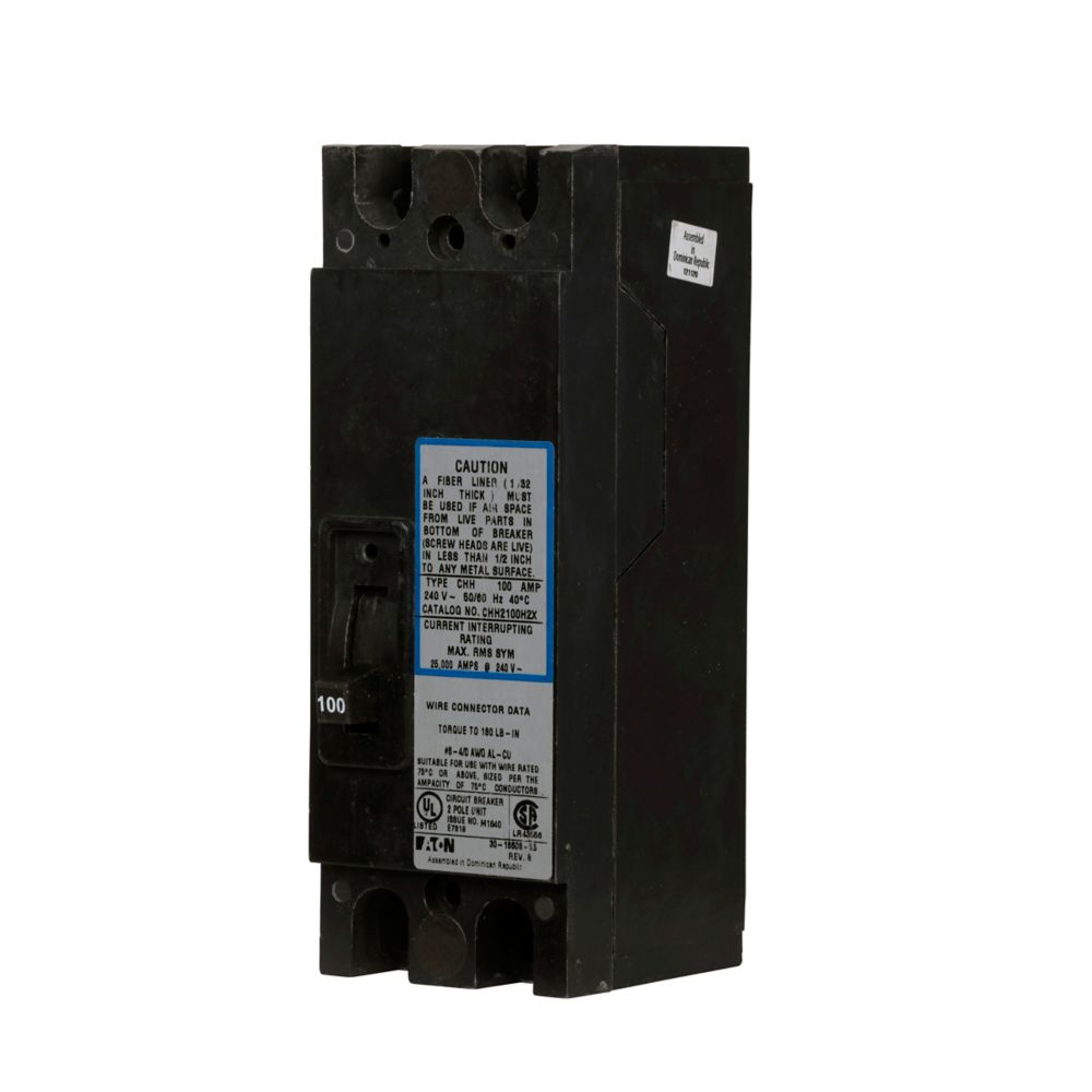 CHH2125H2X - Eaton - Molded Case Circuit Breakers