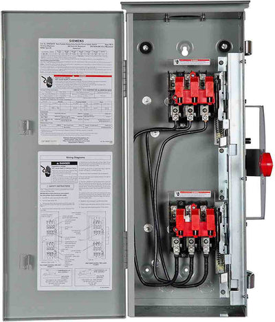 DTNF361R - Siemens 30 Amp 3 Pole 600 Volt Disconnect Safety Switches