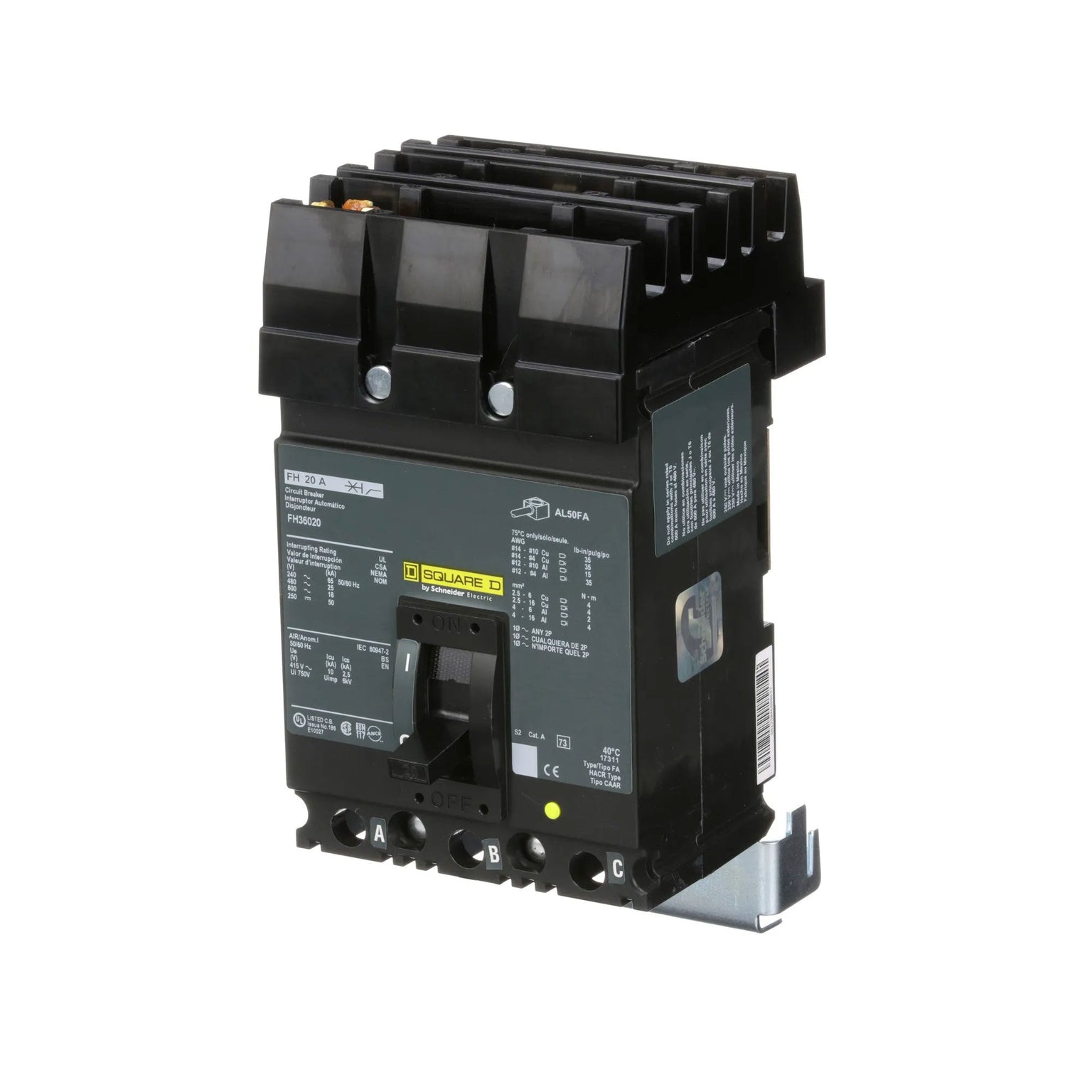 FH36020 - Square D - Molded Case Circuit Breaker