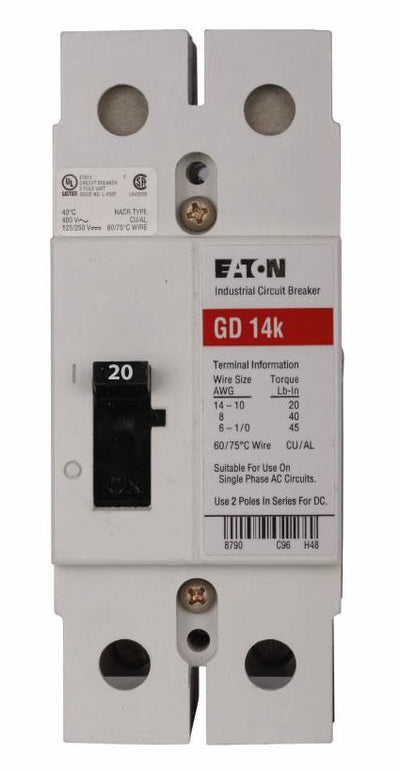 GD2020 - Eaton - Molded Case Circuit Breaker