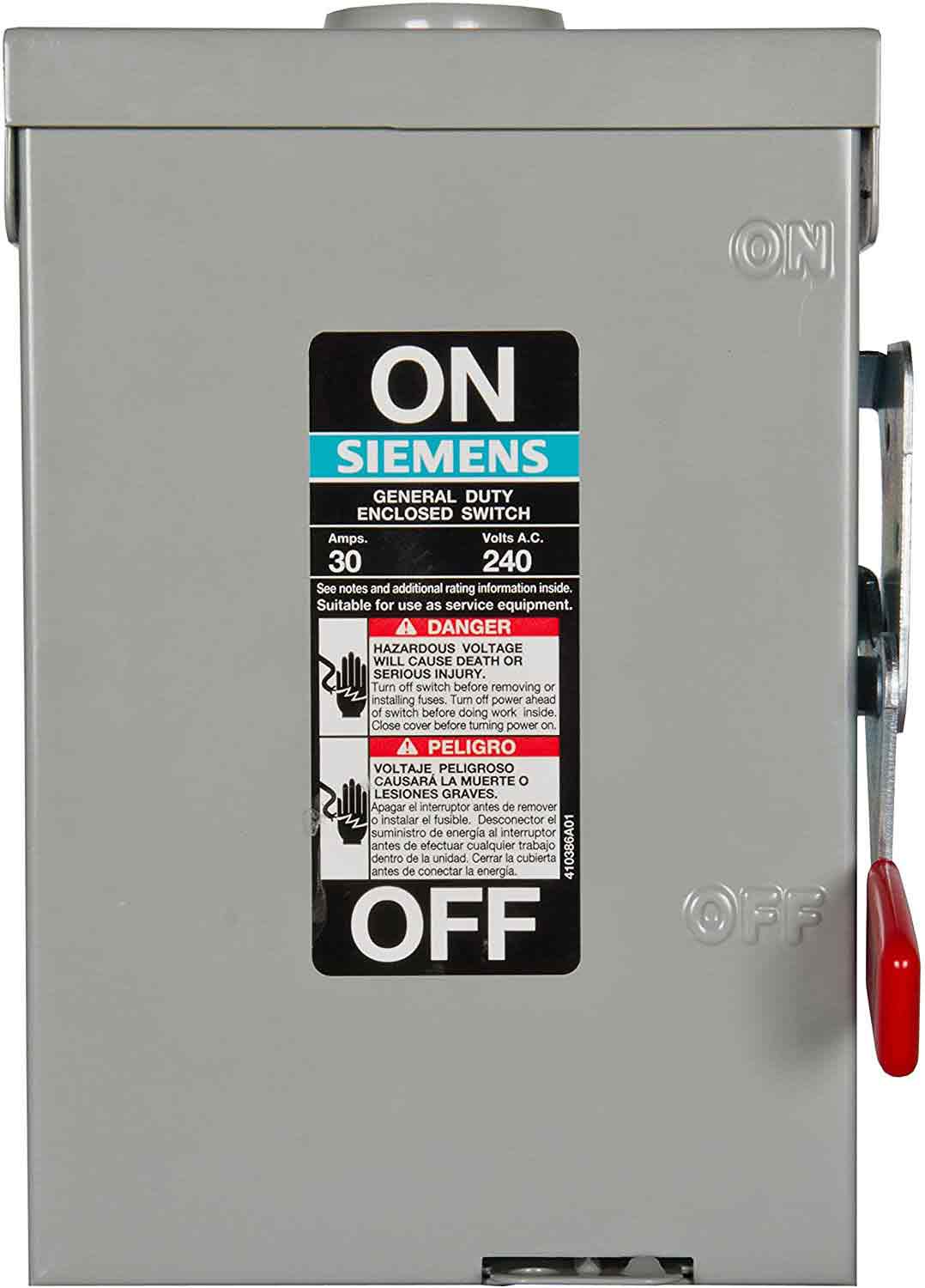 GF221NR - Siemens - 30 Amp Disconnect Safety Switches
