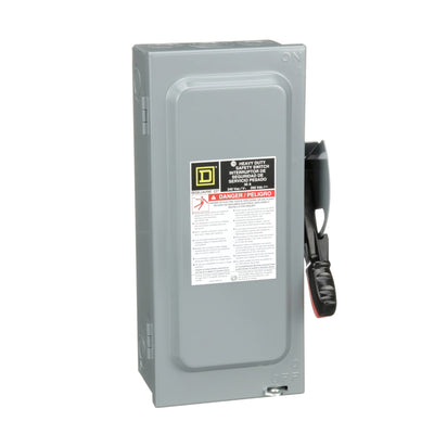 H221N - Square D 30 Amp 2 Pole 240 Volt Disconnect and Safety Switch