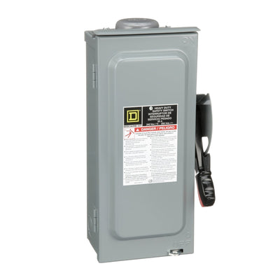 H221NRB - Square D 30 Amp 2 Pole 240 Volt Disconnect and Safety Switch
