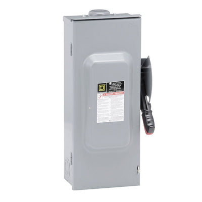 H363NRB - Square D 100 Amp 3 Pole 600 Volt Disconnect and Safety Switch