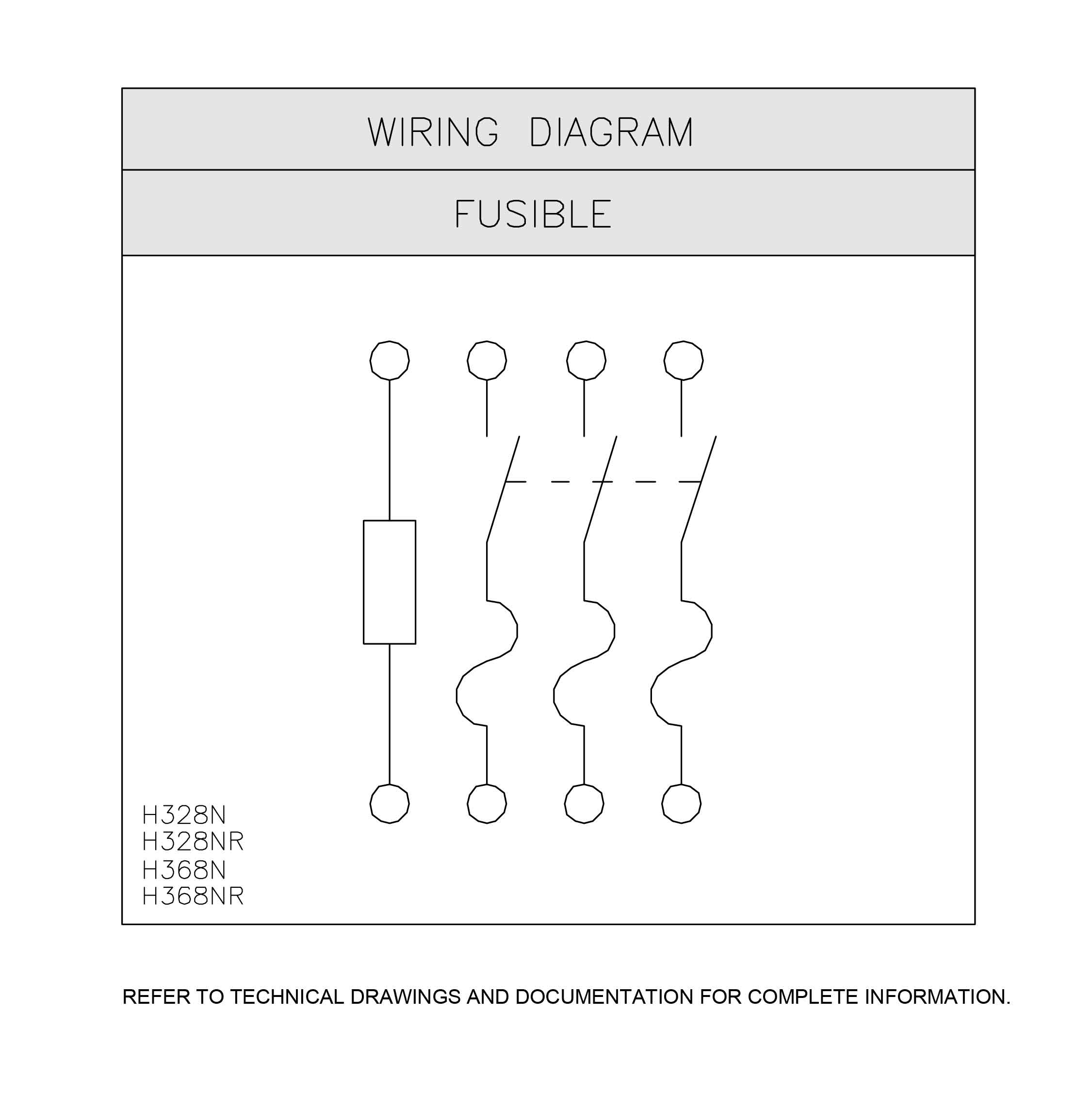 H368NR - Square D - Disconnect and Safety Switch – SimplyBreakers.com