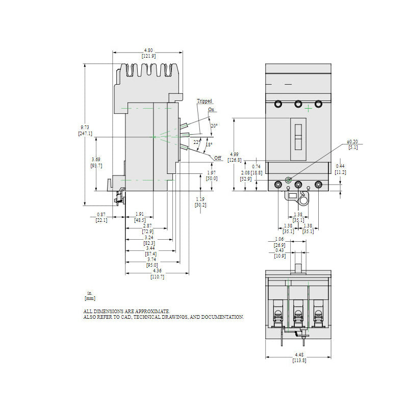 HDA36035 - Square D - Molded Case Circuit Breaker
