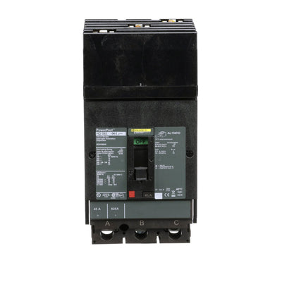 HDA36045 - Square D 45 Amp 3 Pole 600 Volt Plug-In Molded Case Circuit Breaker