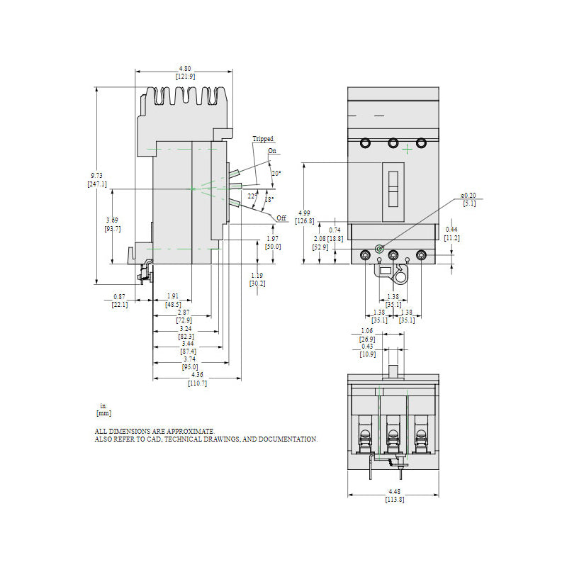 HDA36060U33X - Square D - Molded Case Circuit Breaker