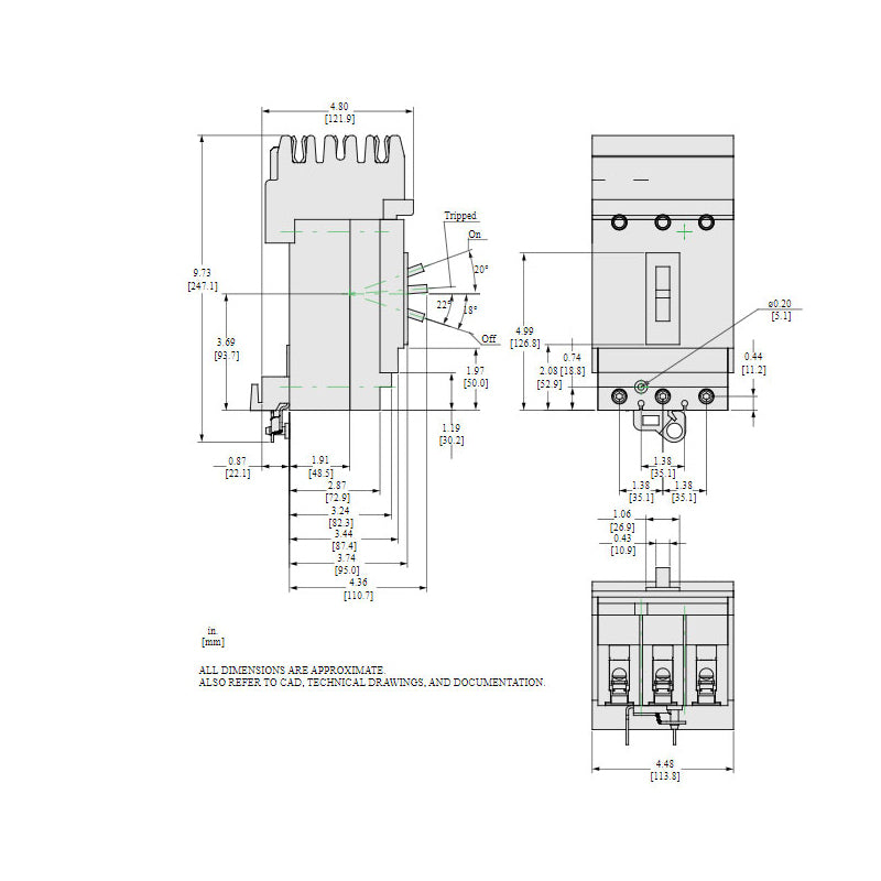 HDA36150 - Square D - Molded Case Circuit Breaker