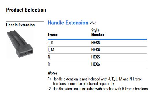 HEX4 - Eaton - Circuit Breaker Part