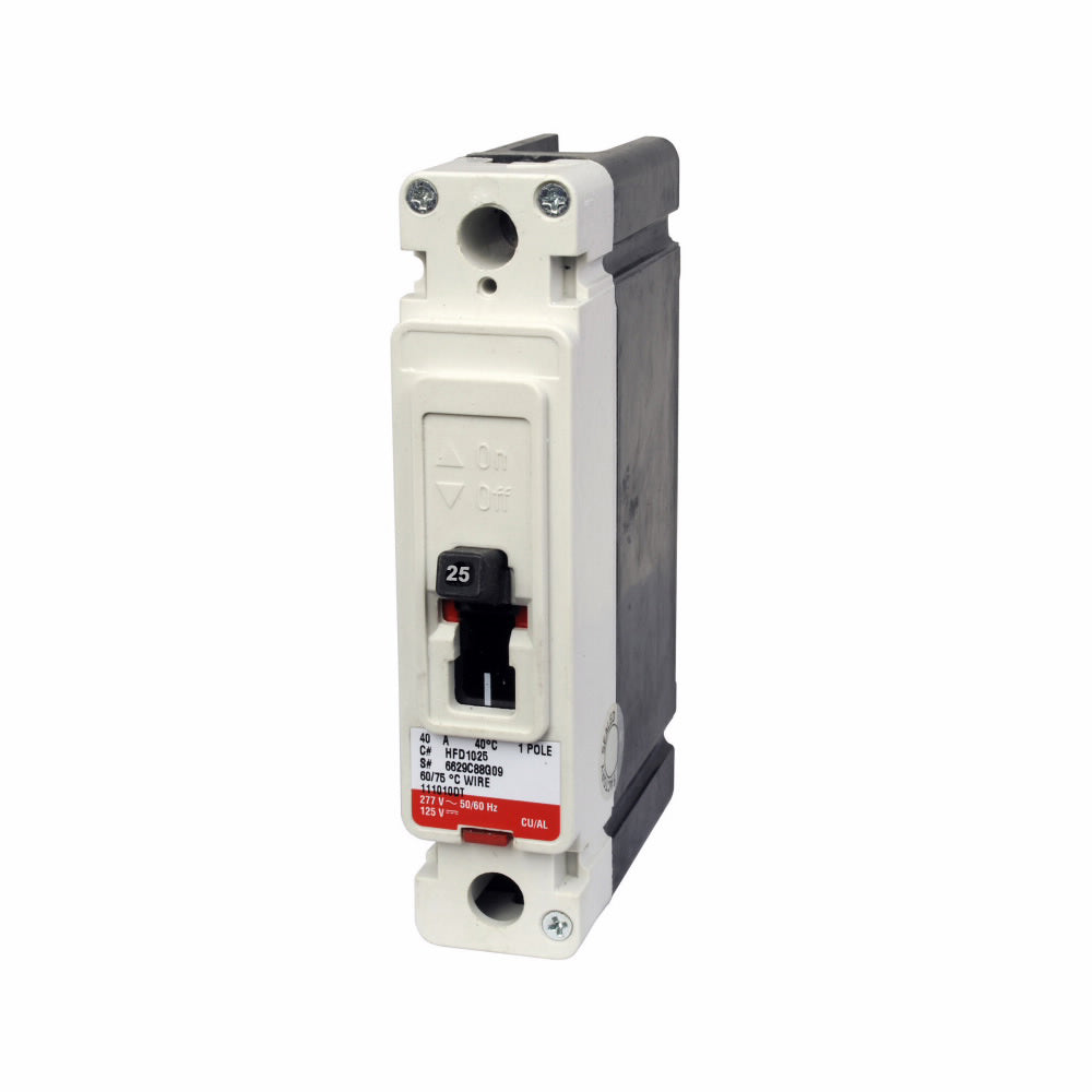 HFD1025L - Eaton - 25 Amp Molded Case Circuit Breaker