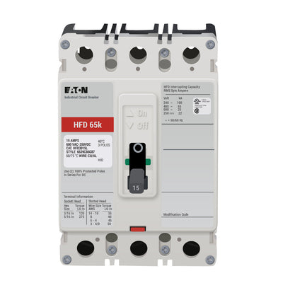 HFD3015 - Eaton - Moded Case Circuit Breaker
