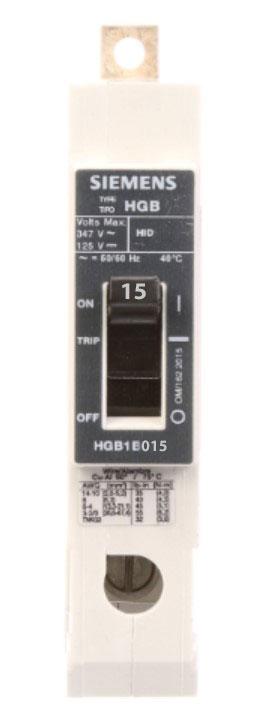 HGB1B015B - Siemens - Molded Case Circuit Breaker