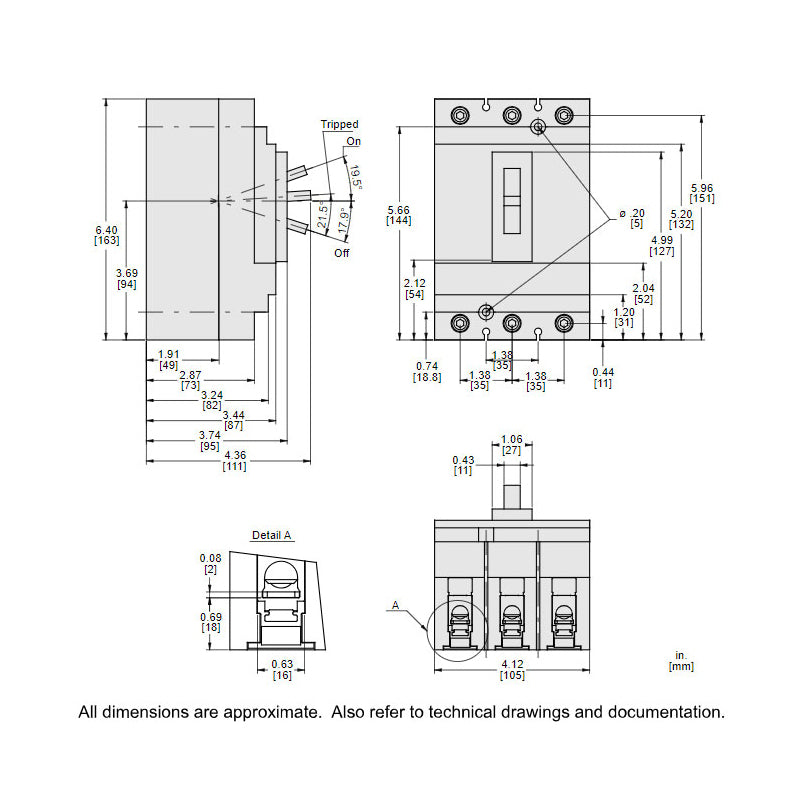 HGL36020 - Square D - Molded Case Circuit Breaker