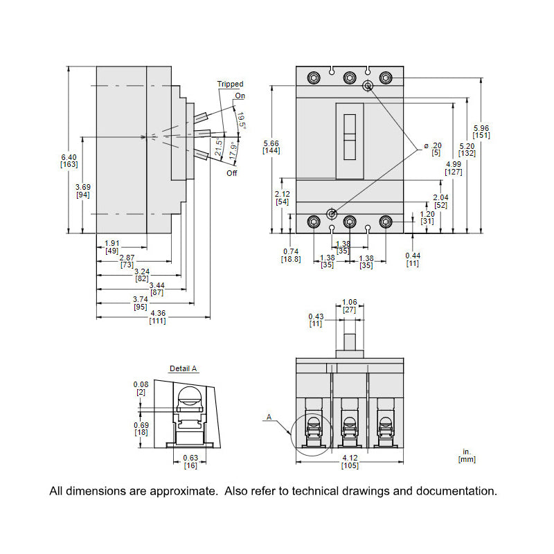 HGL36050 - Square D - Molded Case Circuit Breaker