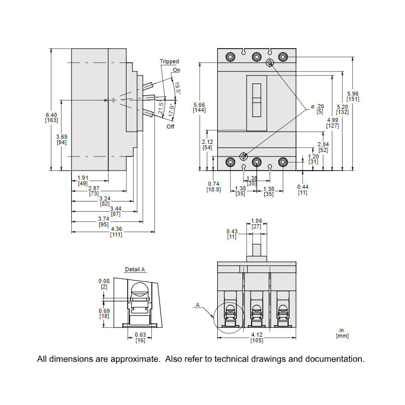 HGL36060 - Square D - Molded Case Circuit Breaker