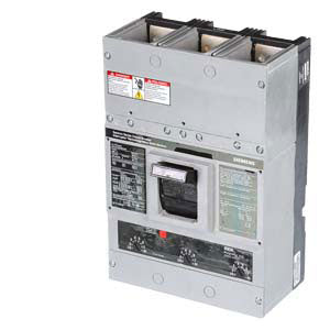 HHJXD63B400L - Siemens 400 Amp 3 pole 600 Volt Molded Case Circuit Breaker