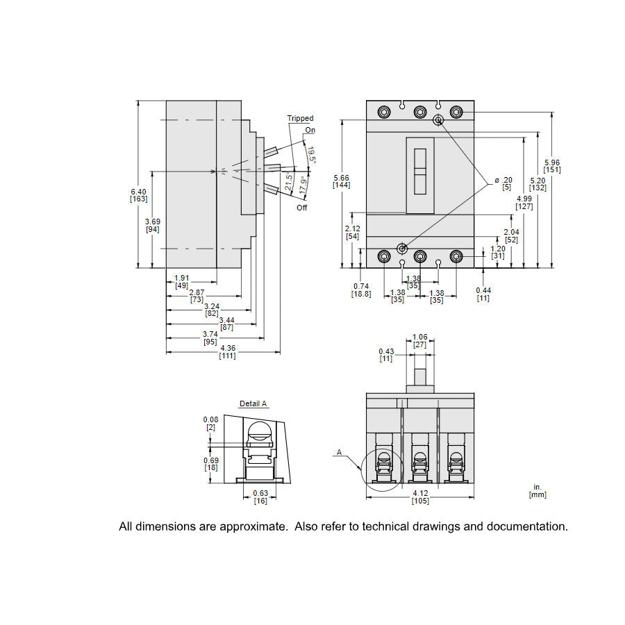 HJL36020AA - Square D - Molded Case Circuit Breaker